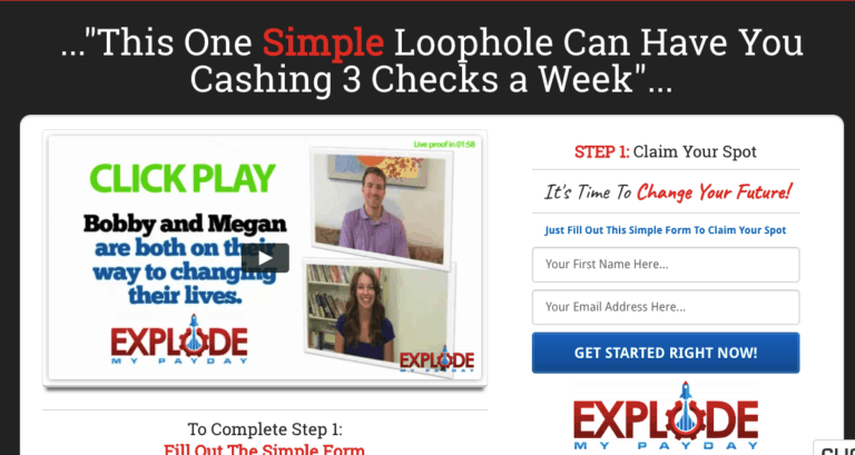 Explode My Payday - Scam Exposed? [Full Review] 24