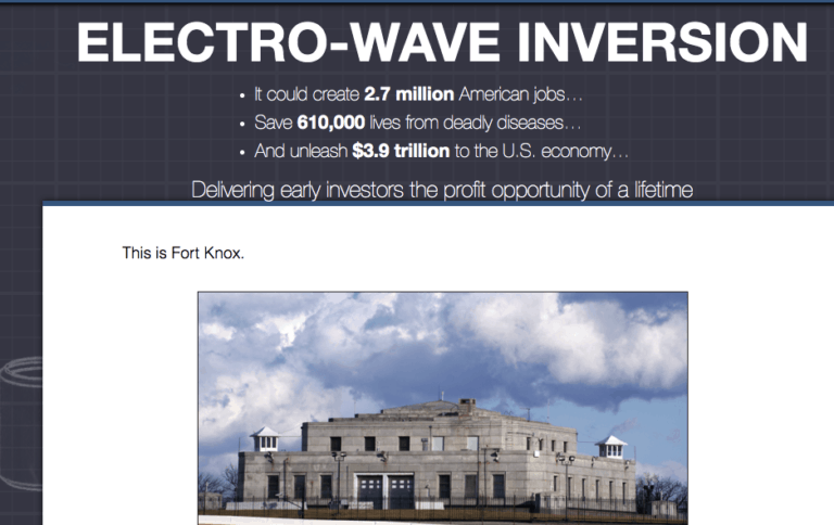 electro wave inversion website