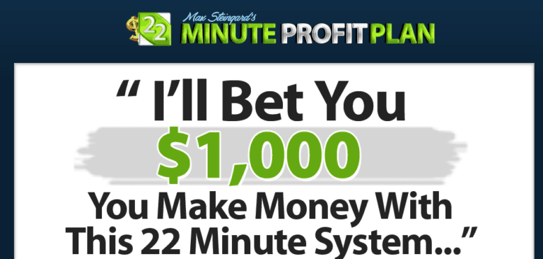 22 minute profit plan website
