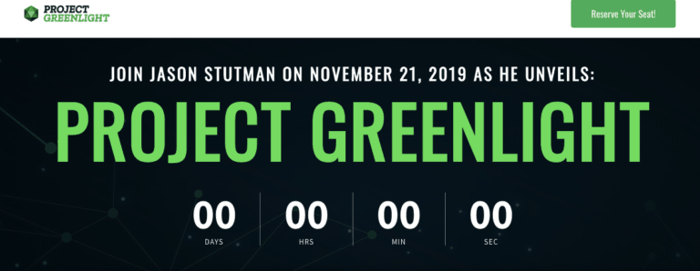 project greenlight website