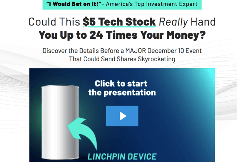 $5 tech stock website