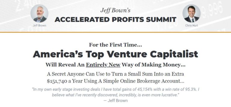 Accelerated Profits Summit by Jeff Brown