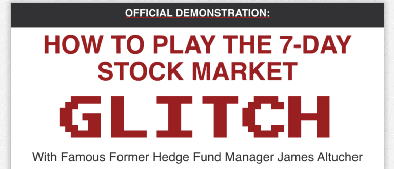 7 day stock market glitch
