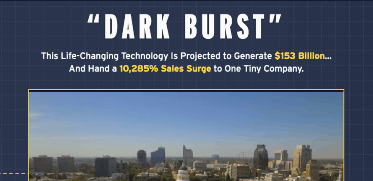 dark burst presentation