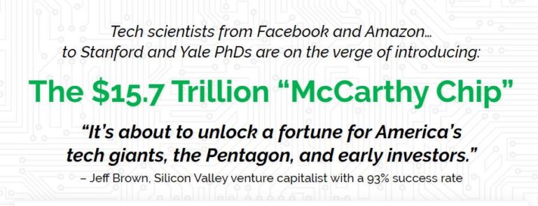 The $15.7 Trillion McCarthy Chip by Jeff Brown