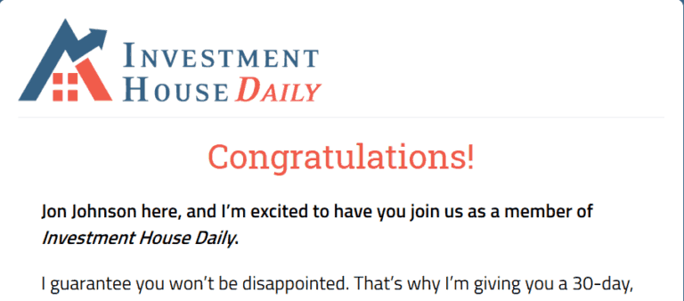 Investment House Daily from Jon Johnson [Honest Review] 9