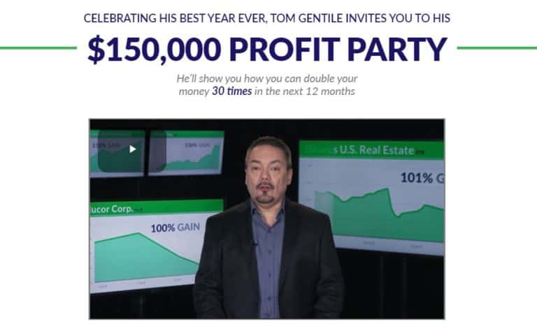 $150,000 Profit Party by Tom Gentile