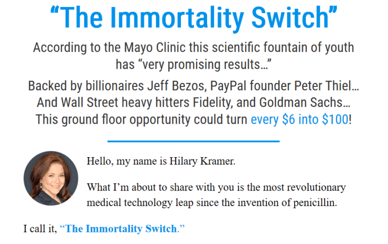 The Immortality Switch - Legit Stock Turning $6 Into $100? 25
