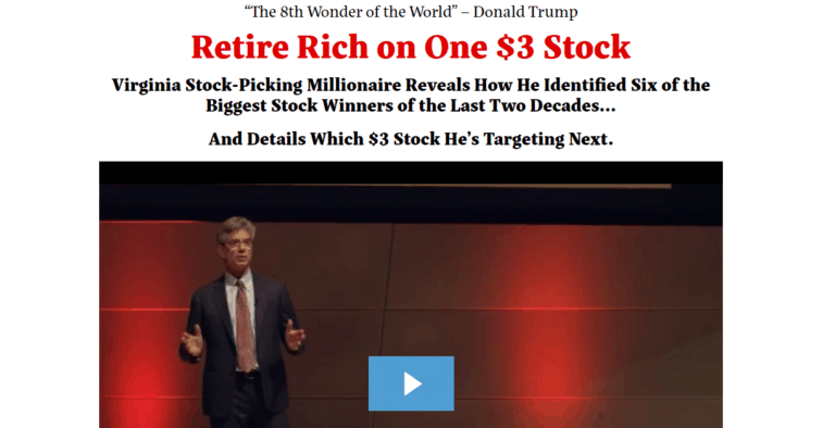 Retire Rich On One $3 Stock