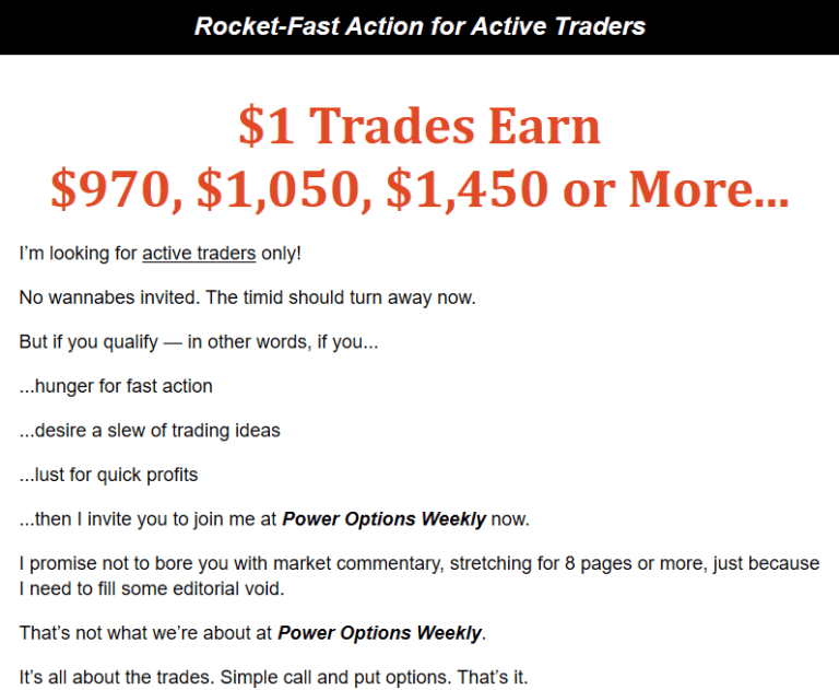 Power Options Weekly