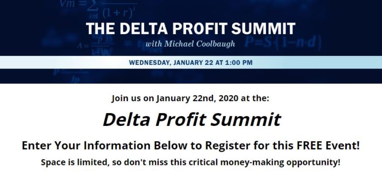 Delta Profit Summit by Michael Coolbaugh