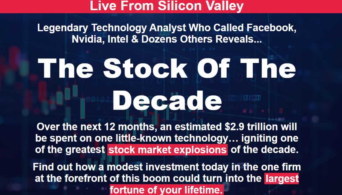 What Is "The Stock of the Decade" from Ray Blanco?