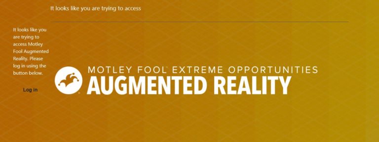 Motley Fool Augmented Reality