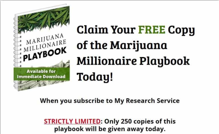 Marijuana Millionaire Playbook