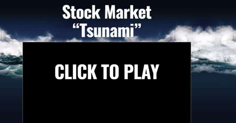 Stock Market Tsunami by Sean Brodrick