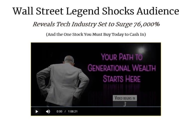 Wall Street Legend Shocks Audience