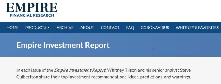 "Empire Investment Report" [Unbiased Review] 9