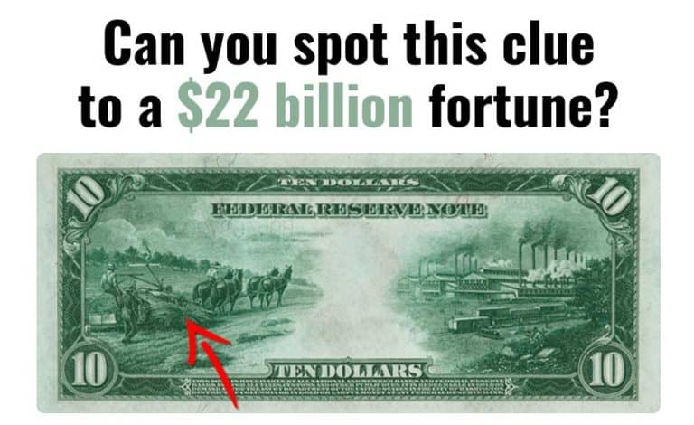 Can you spot this clue to a $22 billion fortune?
