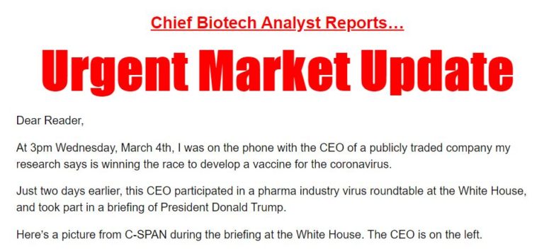 Fighting The Coronavirus 3 Stocks To Invest In