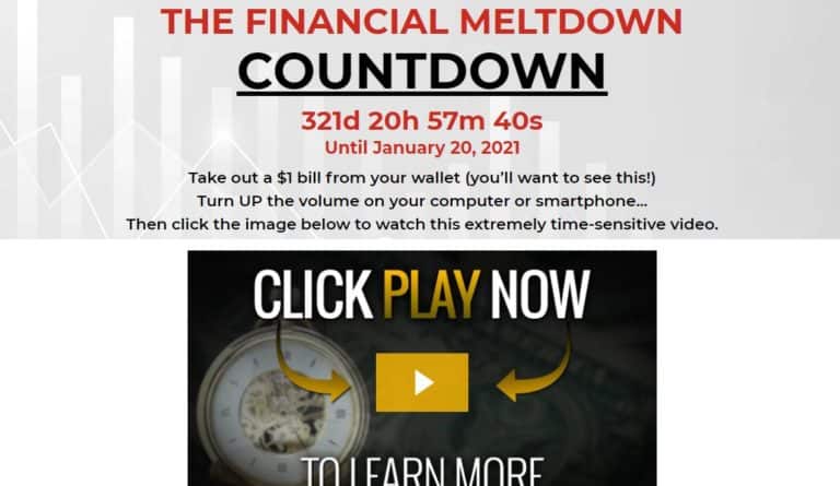 The Financial Meltdown Countdown by Nick Hodge