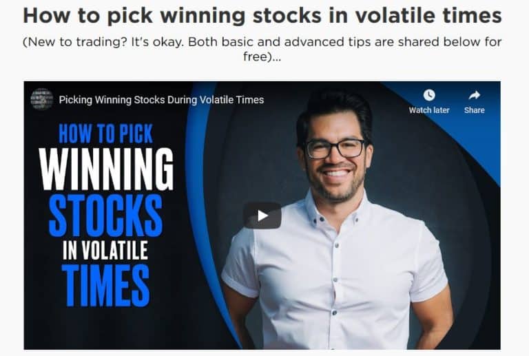 Tai Lopez Stock Picking Newsletter