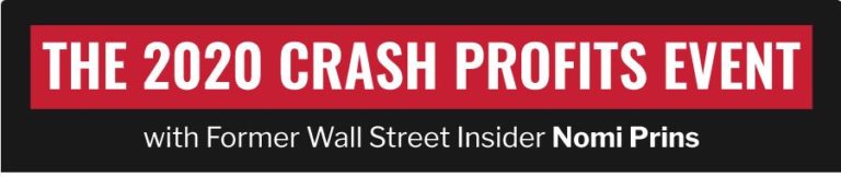 The 2020 Crash Profits Event by Nomi Prins