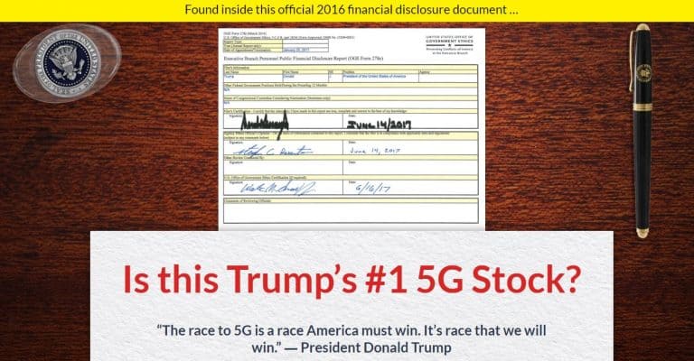 Trump’s #1 5G Stock Review