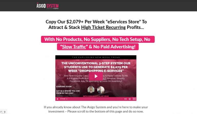 The Asigo System Reviews