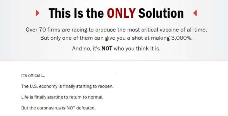 The COVID-19 Investor’s Portfolio