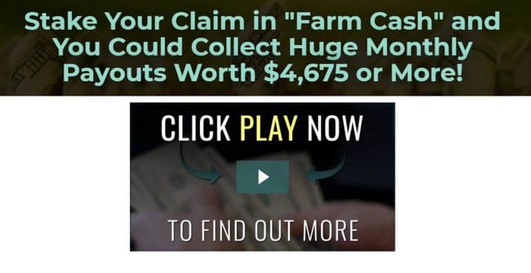 Farm Cash Payouts [Jason Williams}