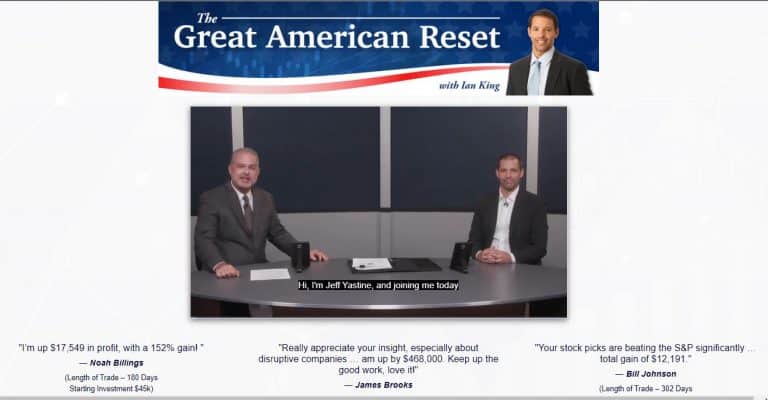 The Great American Reset [Ian King]
