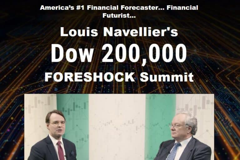 Louis Navellier's Dow 200,000 FORESHOCK Summit