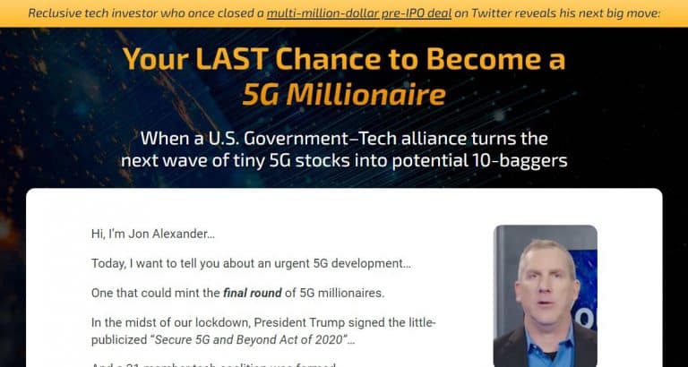 The Final Wave of 5G Millionaires