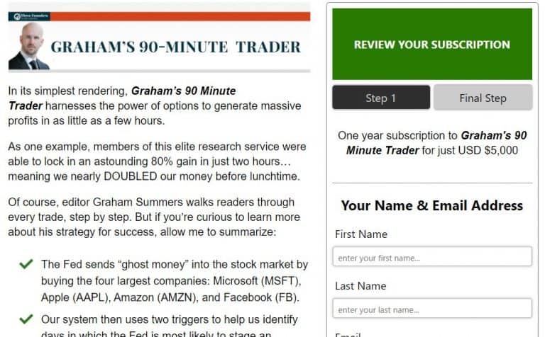 Graham's 90 Minute Trader