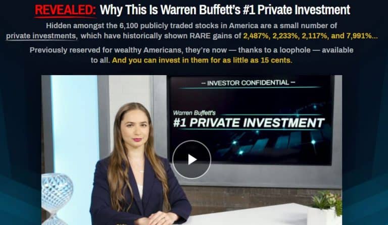 Warren Buffet's #1 Private Investment