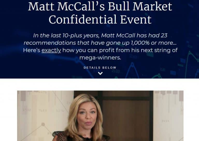 Matt McCall's Bull Market Confidential