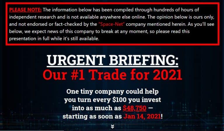 Our #1 trade for 2021