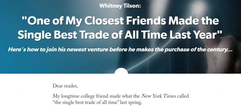 Whitney Tilson's Empire Spac Investor