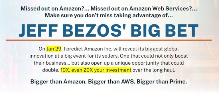 Jeff Bezos Big Bet