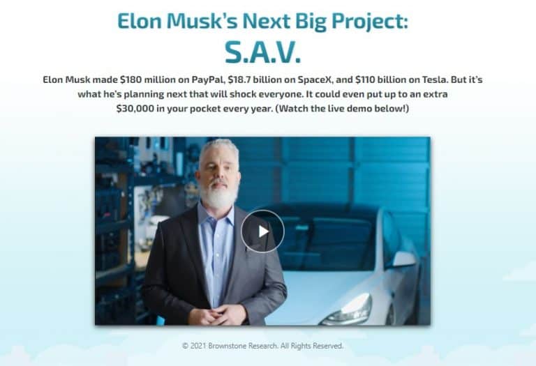 Elon Musk's Next Big Project (S.A.V)