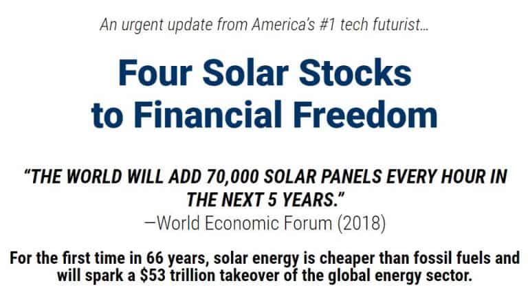 Matt McCall's 4 Solar Stocks