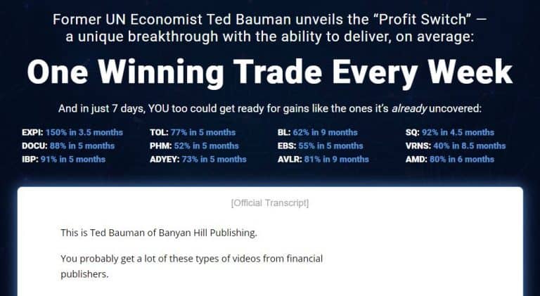 Profit Switch Summit