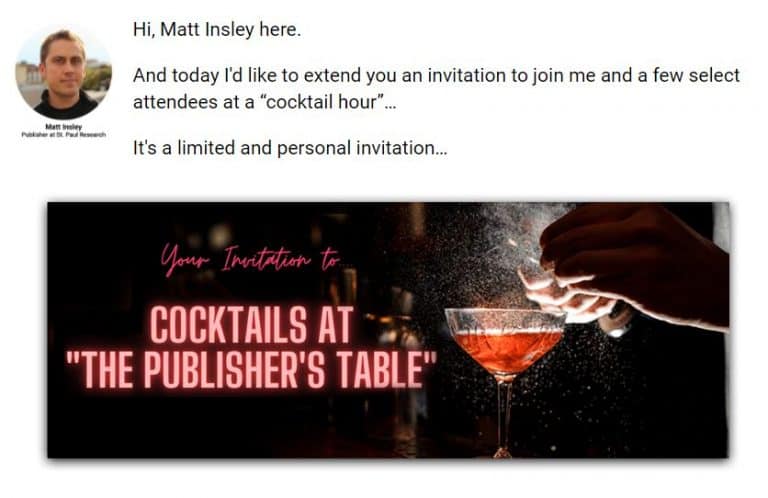 The Publisher's Table (Matt Insley) 