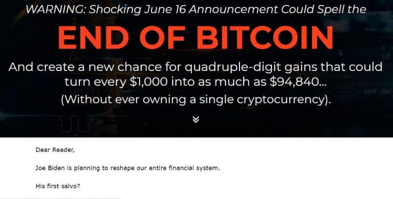 Chris DeHaemer's End Of Bitcoin Pitch