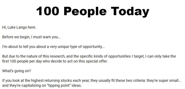 Luke Lango Exponential Growth Report