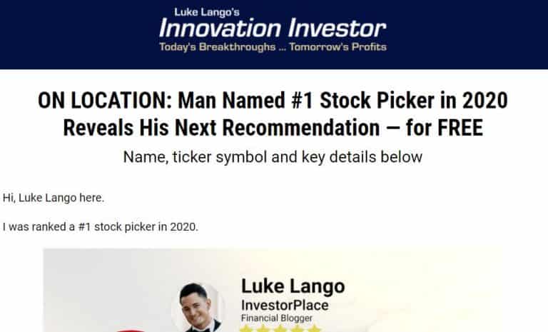 Luke Lango's Innovation Investor