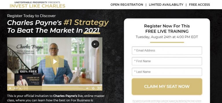 Charles Payne’s Masterclass