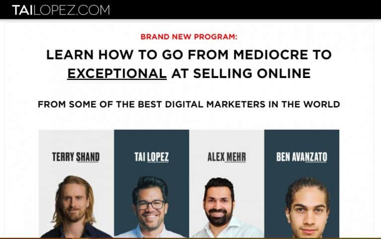 Tai Lopez Timeless Marketer
