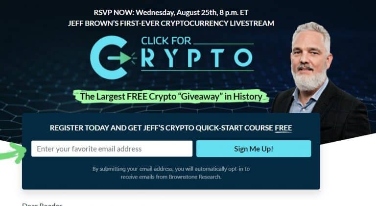 Jeff Brown Click For Crypto