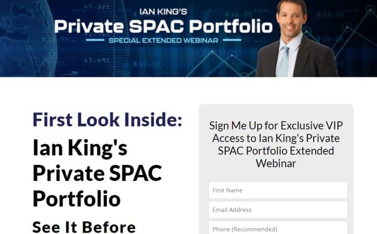 Ian Kings Private SPAC Portfolio